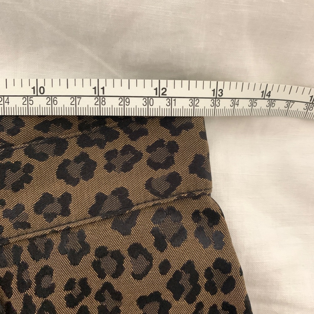 FENDI Vintage Leopard Zucca FF Jeans 26 - Picture 8 of 12